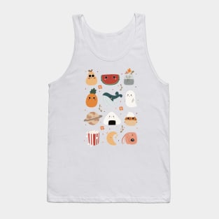 Happy plans doodles Tank Top